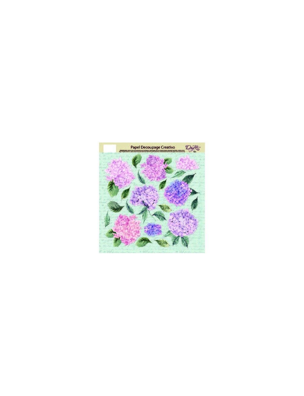 papel decoupage artis de dayka trade flores