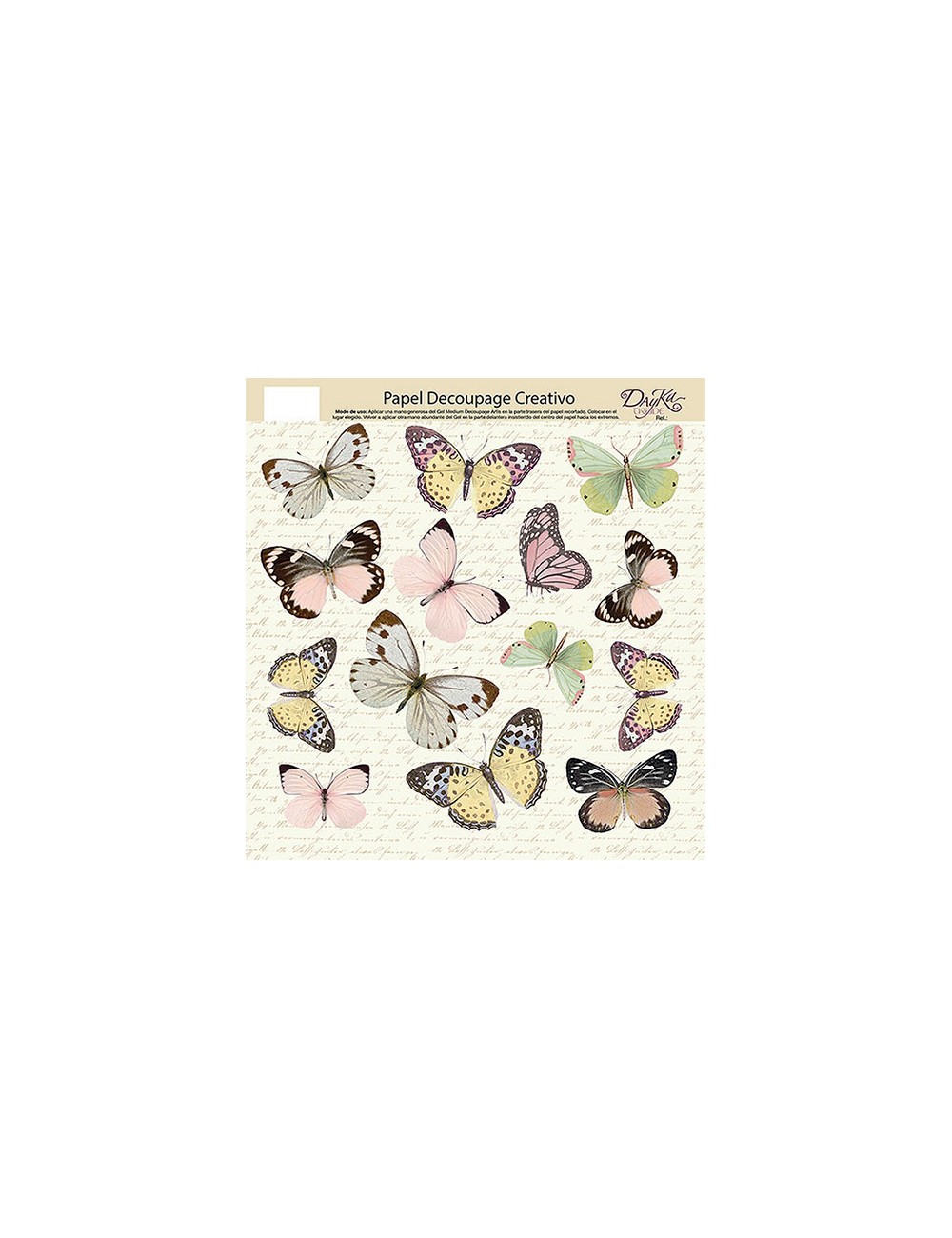 papel decoupage artis de dayka trade mariposas
