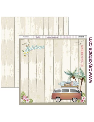 papel scrap "holidays" dayka