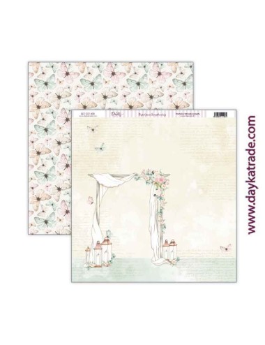 papel scrap boda colección Recién Casados