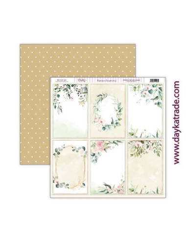 papel scrap boda colección Recién Casados