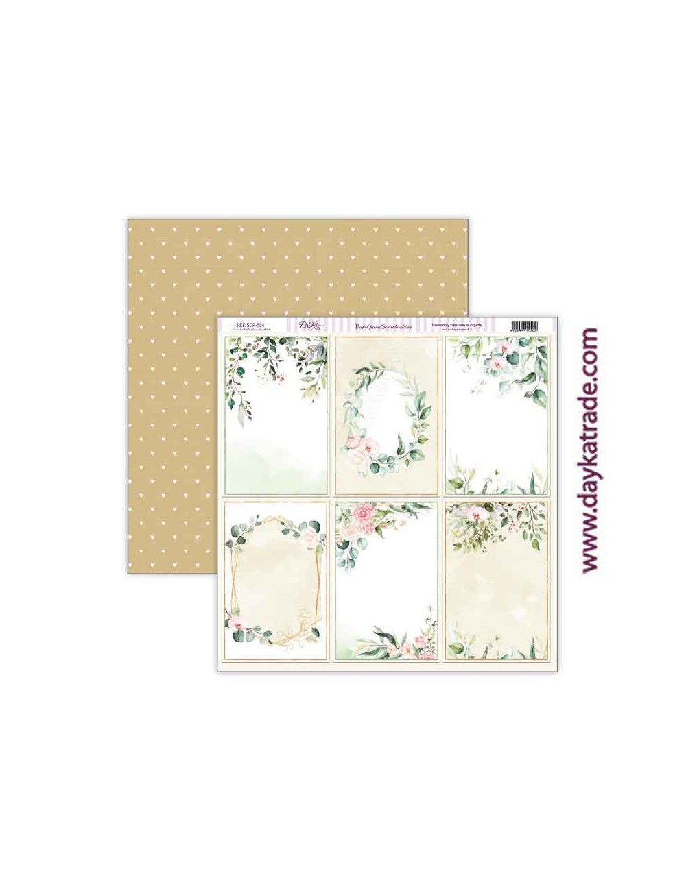 papel scrap boda colección Recién Casados
