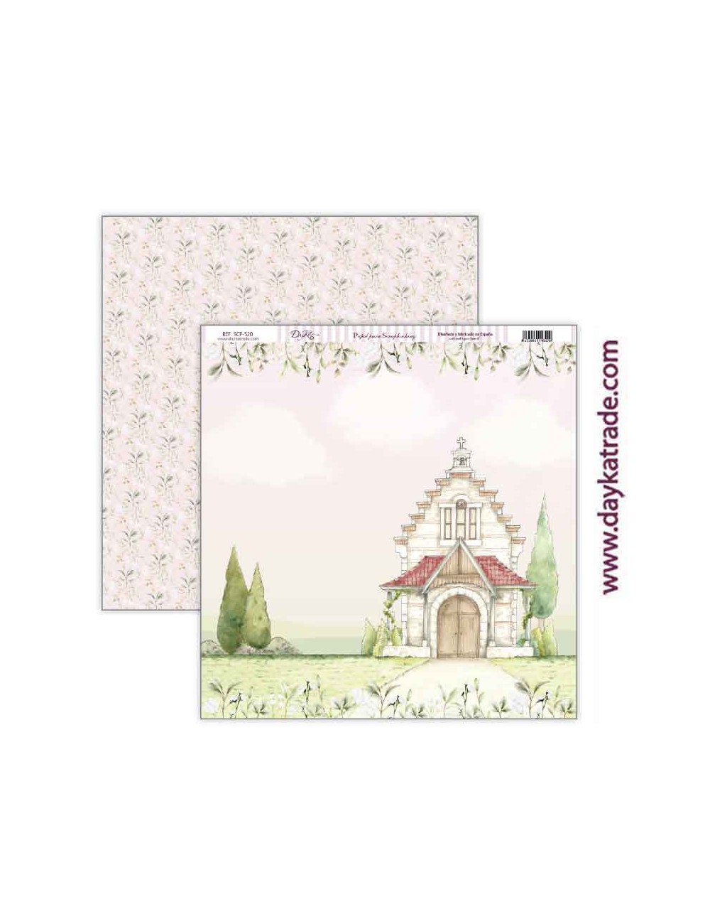 papel scrap colección "Bendiciones" Comunión