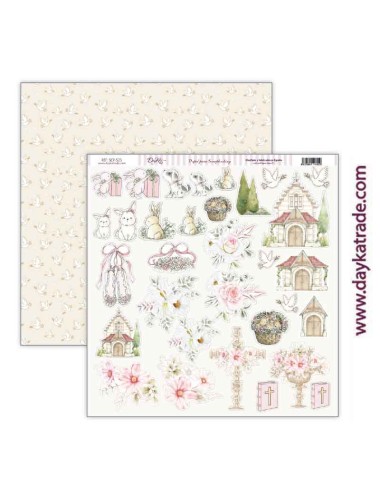 papel scrap colección "Bendiciones" Comunión