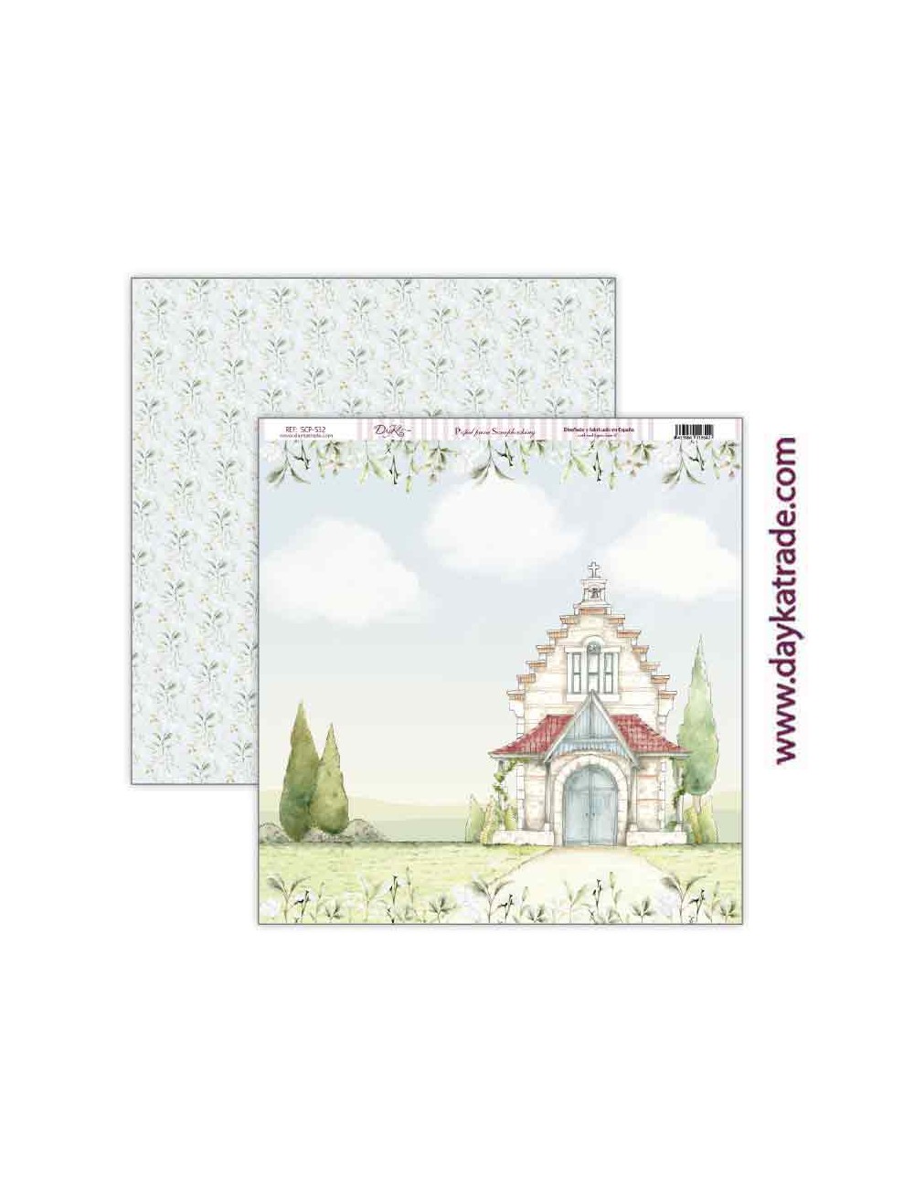 papel scrap colección "Bendiciones" Comunión
