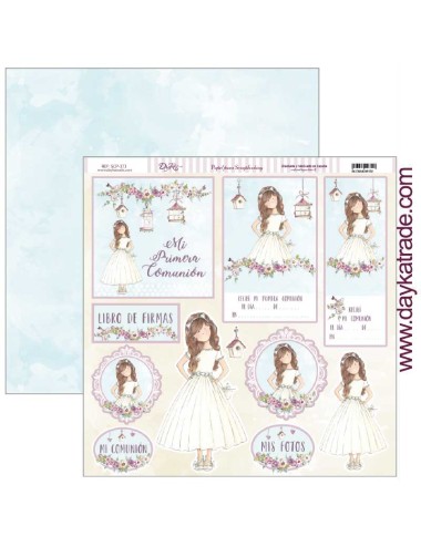 papel scrap colección "celebración niña?