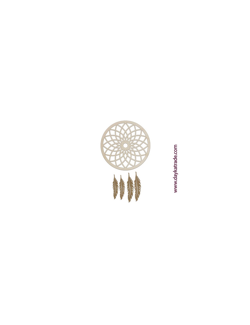Atrapasueños + plumas