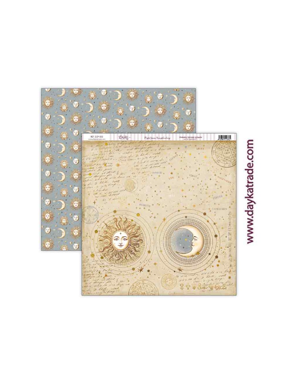 papel scrap colección "Escrito en las estrellas"