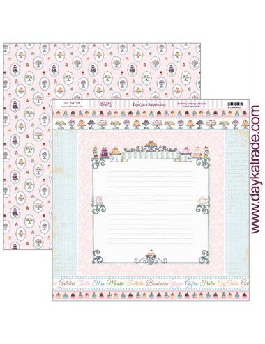 papel scrap colección "La cocina me fascina? postres