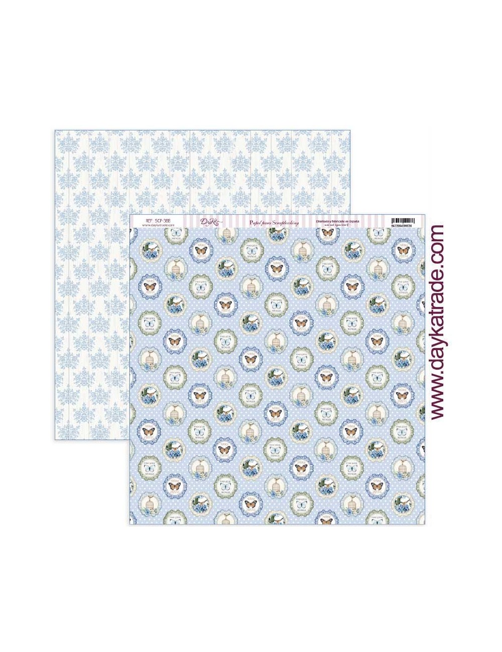 papel scrap colección "Nature in Blue?