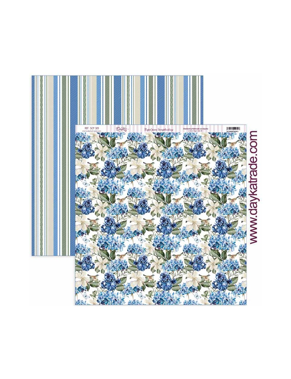 papel scrap colección "Nature in Blue?