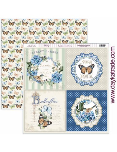 papel scrap colección "Nature in Blue?
