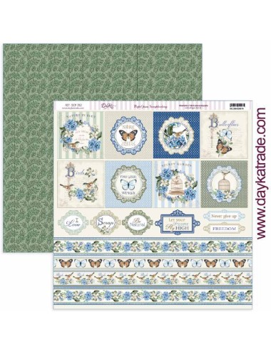 papel scrap colección "Nature in Blue?