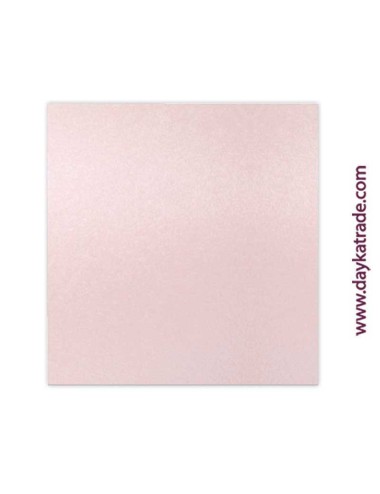 papel scrap metálico rosa claro
