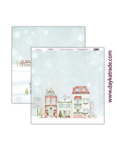 papel scrap Navidad - colección "Secretos de Navidad"
