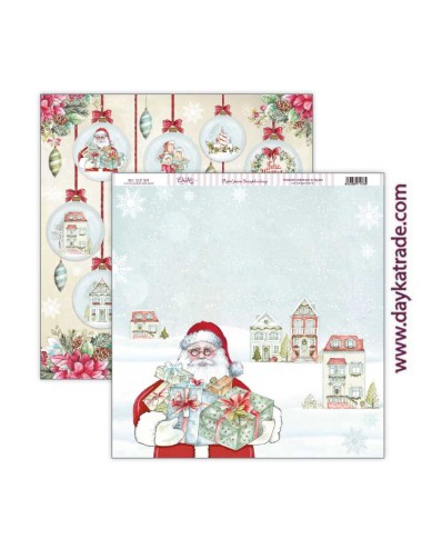 papel scrap Navidad - colección "Secretos de Navidad"