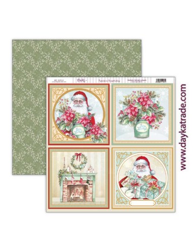 papel scrap Navidad - colección "Secretos de Navidad"