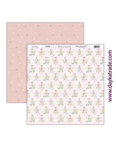 papel scrap Navidad - colección "Una Navidad de cuento"