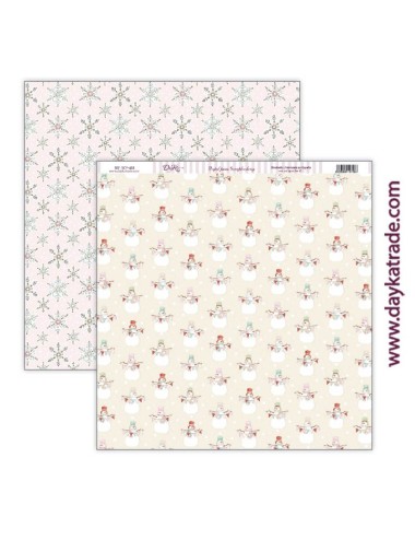 papel scrap Navidad - colección "Una Navidad de cuento"