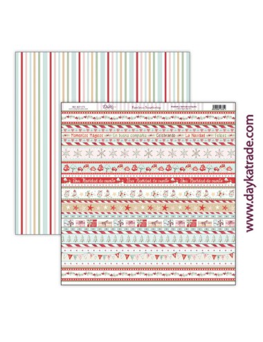 papel scrap Navidad - colección "Una Navidad de cuento"