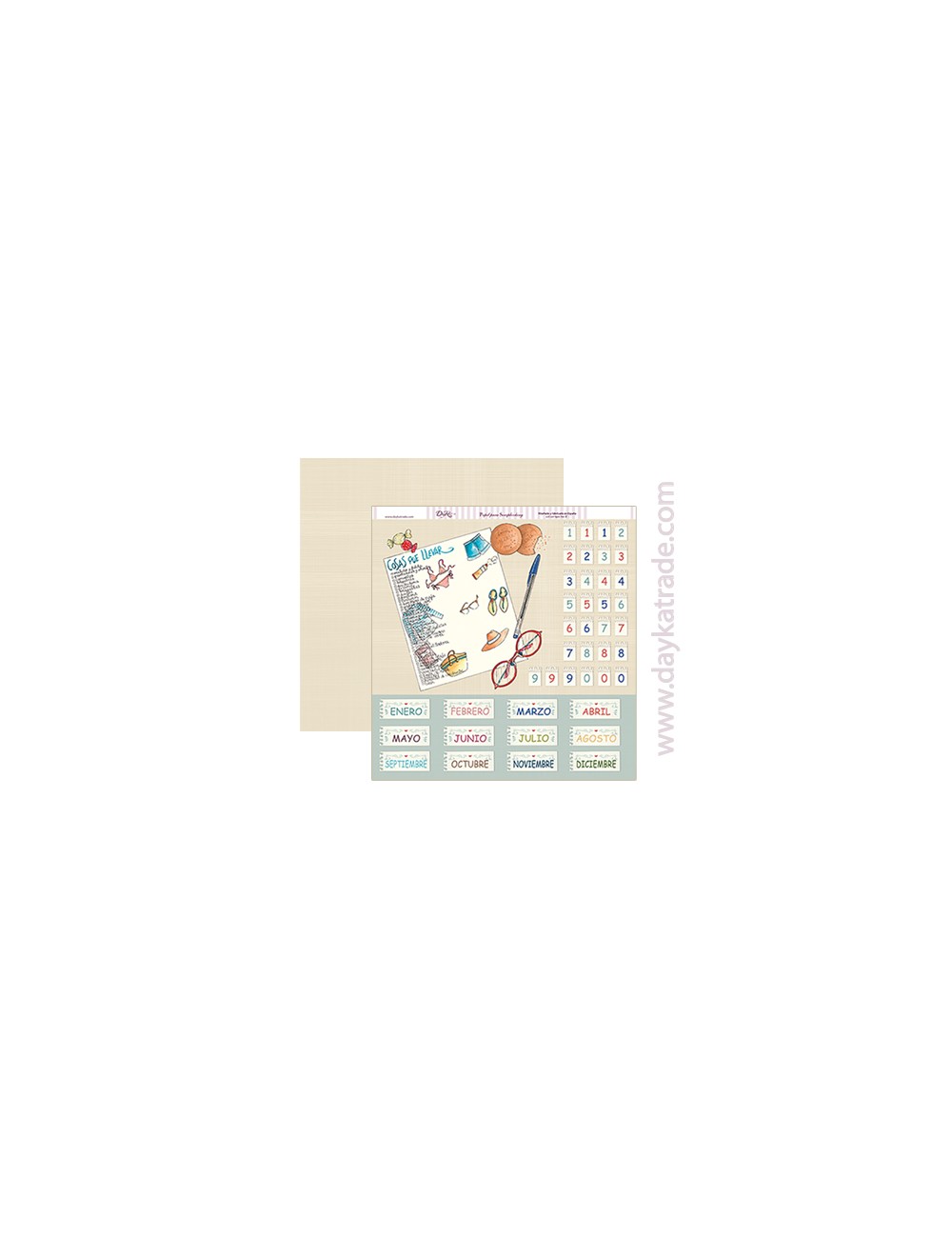 papel scrapbooking