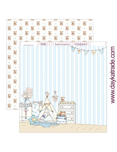 papel scrapbooking "eres muy especial" dayka trade