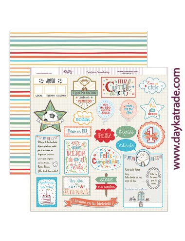 papel scrapbooking "etiquetas"