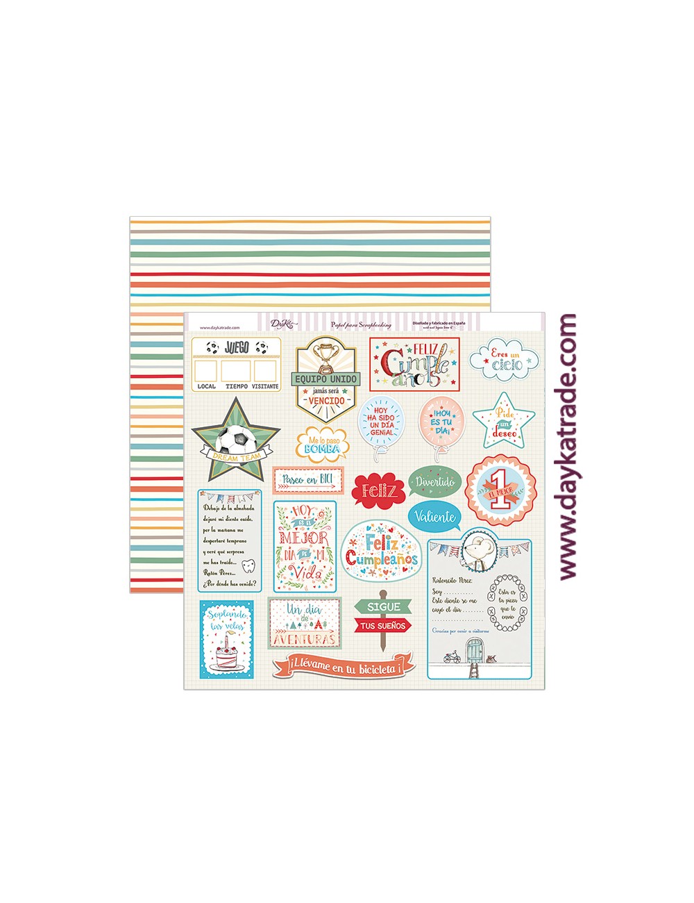 papel scrapbooking "etiquetas"