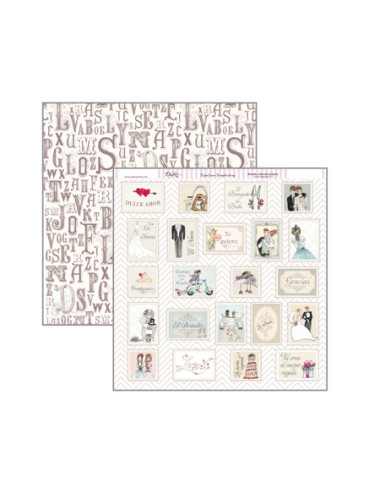 papel scrapbooking "sellos"