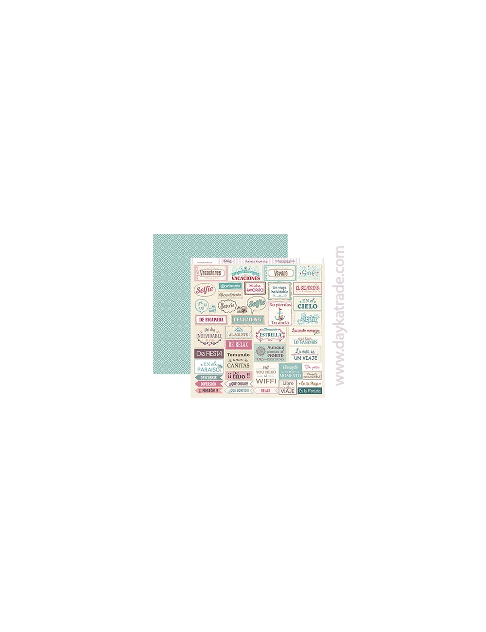 papel scrapbooking "textos"