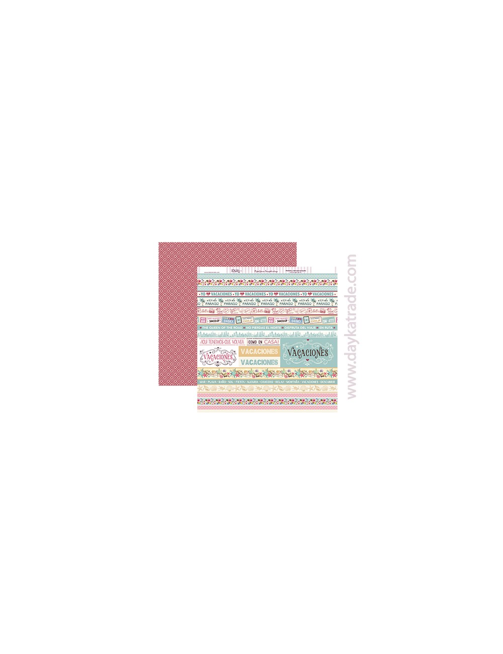 papel scrapbooking "tiras"