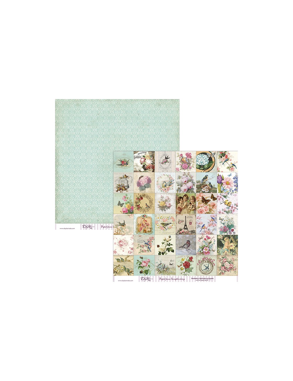 papel scrapbooking dayka