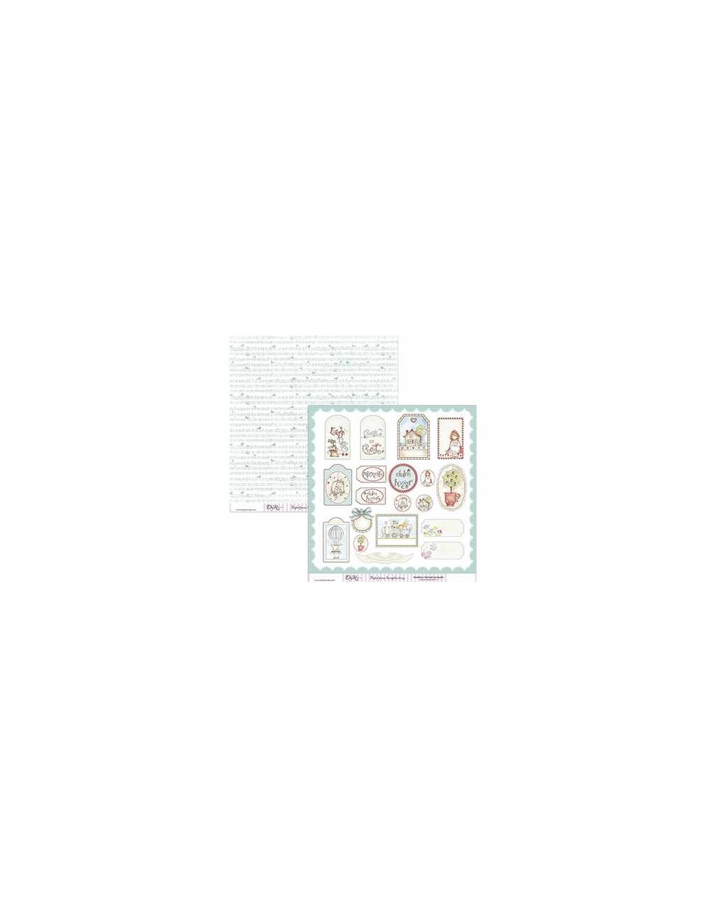 papel scrapbooking dayka