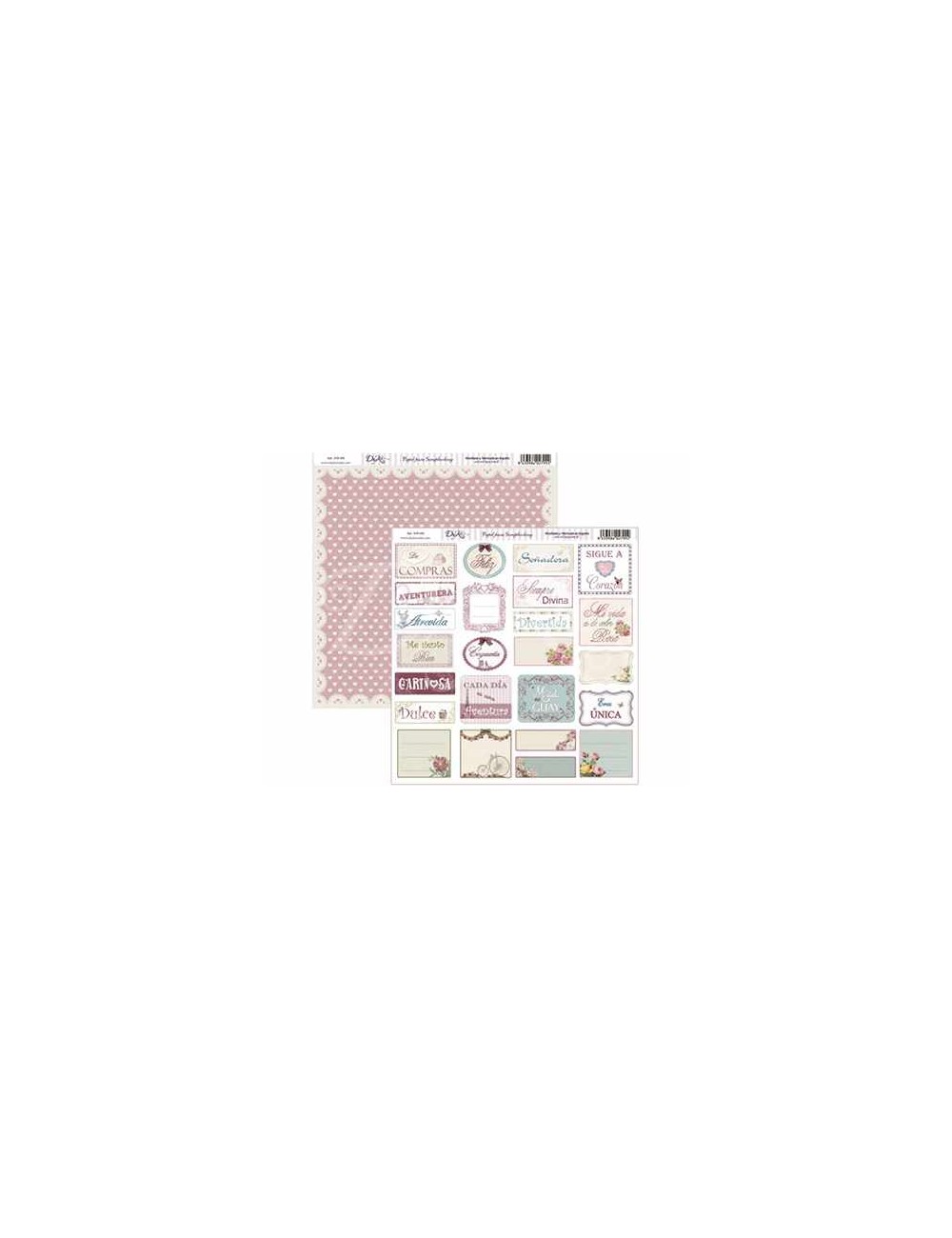 papel scrapbooking dayka