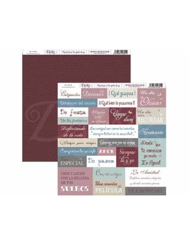 papel scrapbooking dayka