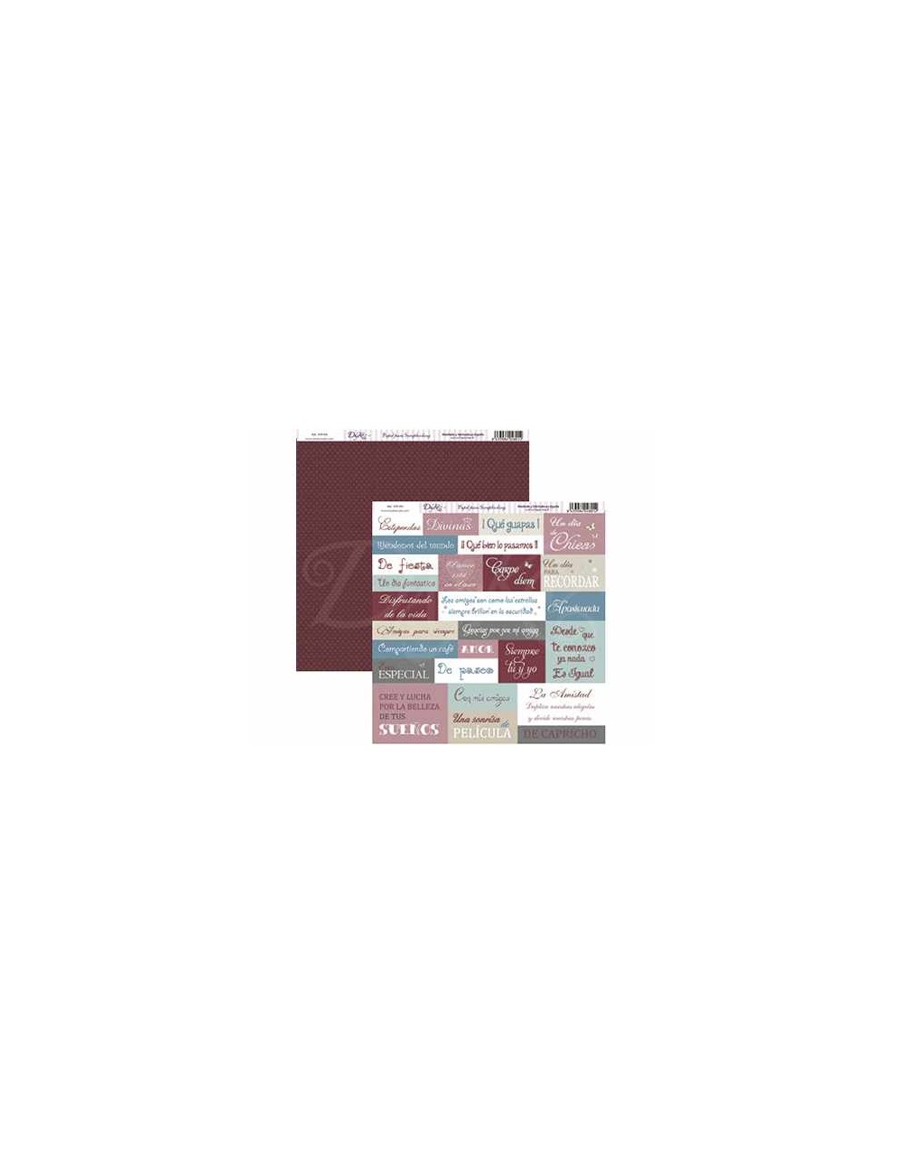 papel scrapbooking dayka
