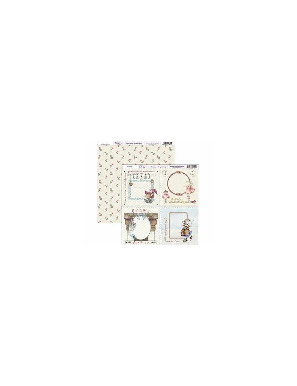 papel scrapbooking dayka