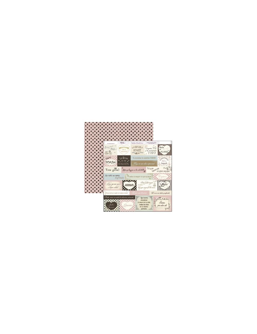 papel scrapbooking dayka