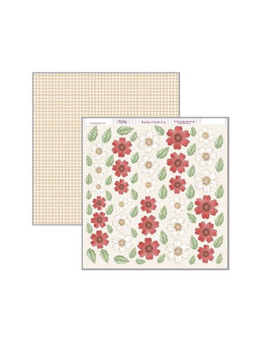 papel scrapbooking flores para recortar