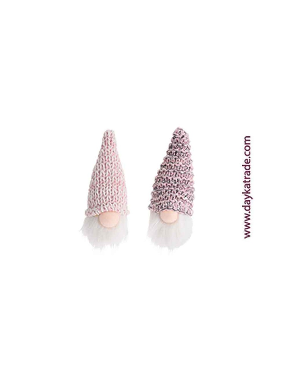 pareja de gnomos peluche led