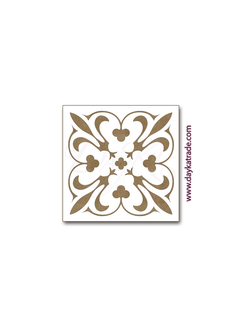 Azulejo en tablero lacado