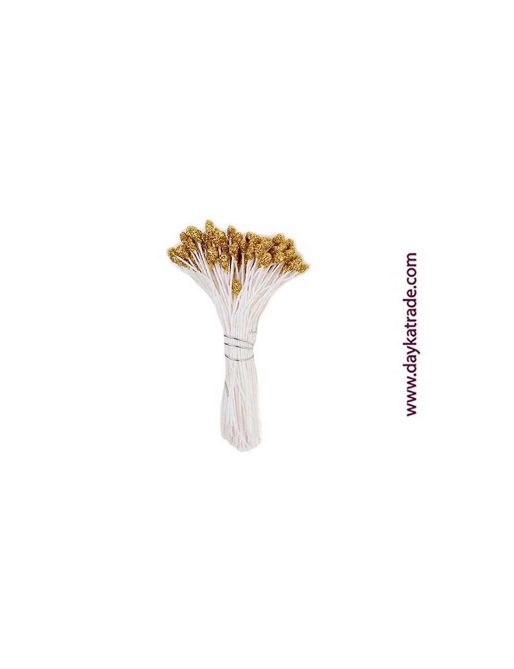 pistilo glitter oro