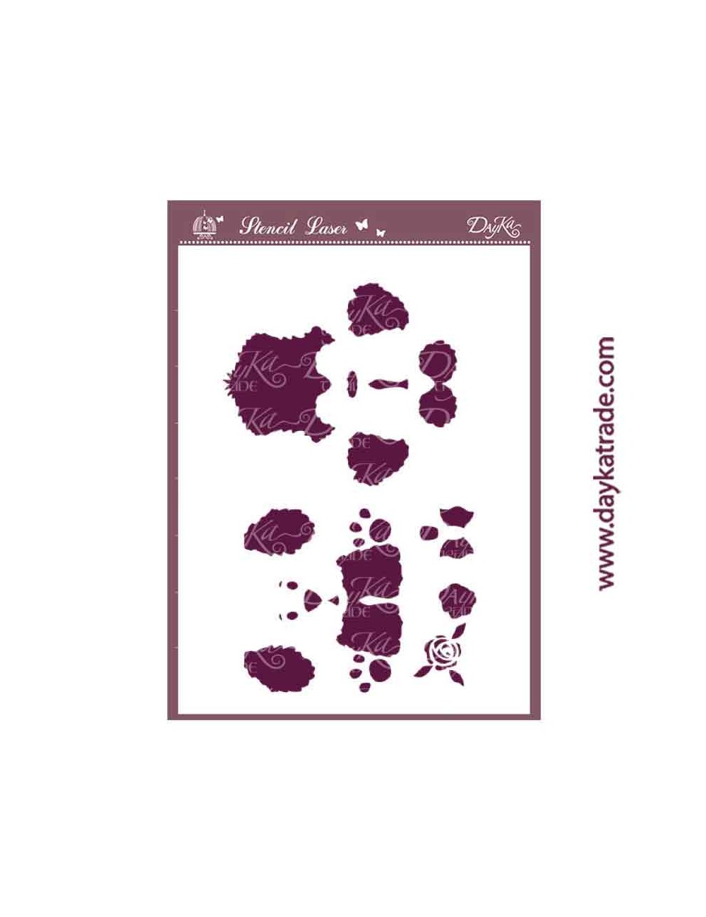 plantilla stencil din A3