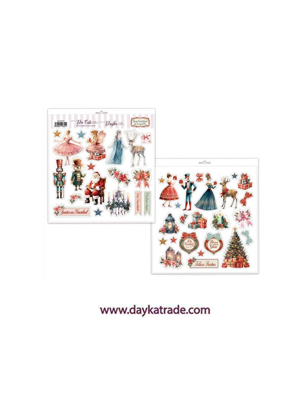 recortables die cuts colección ?Una Navidad de cuento?