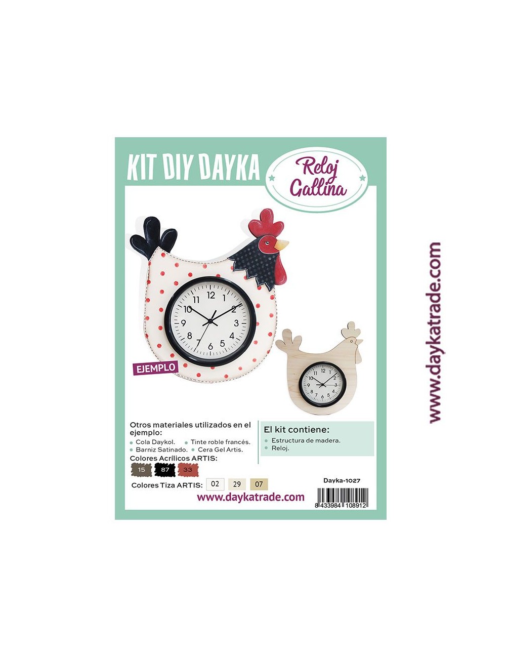reloj gallina