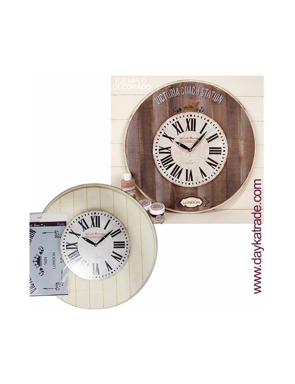 reloj victoria station