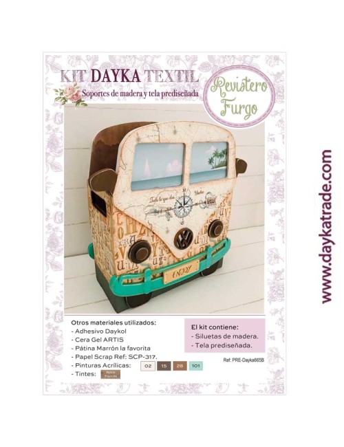 revistero furgoneta "Antique Style"