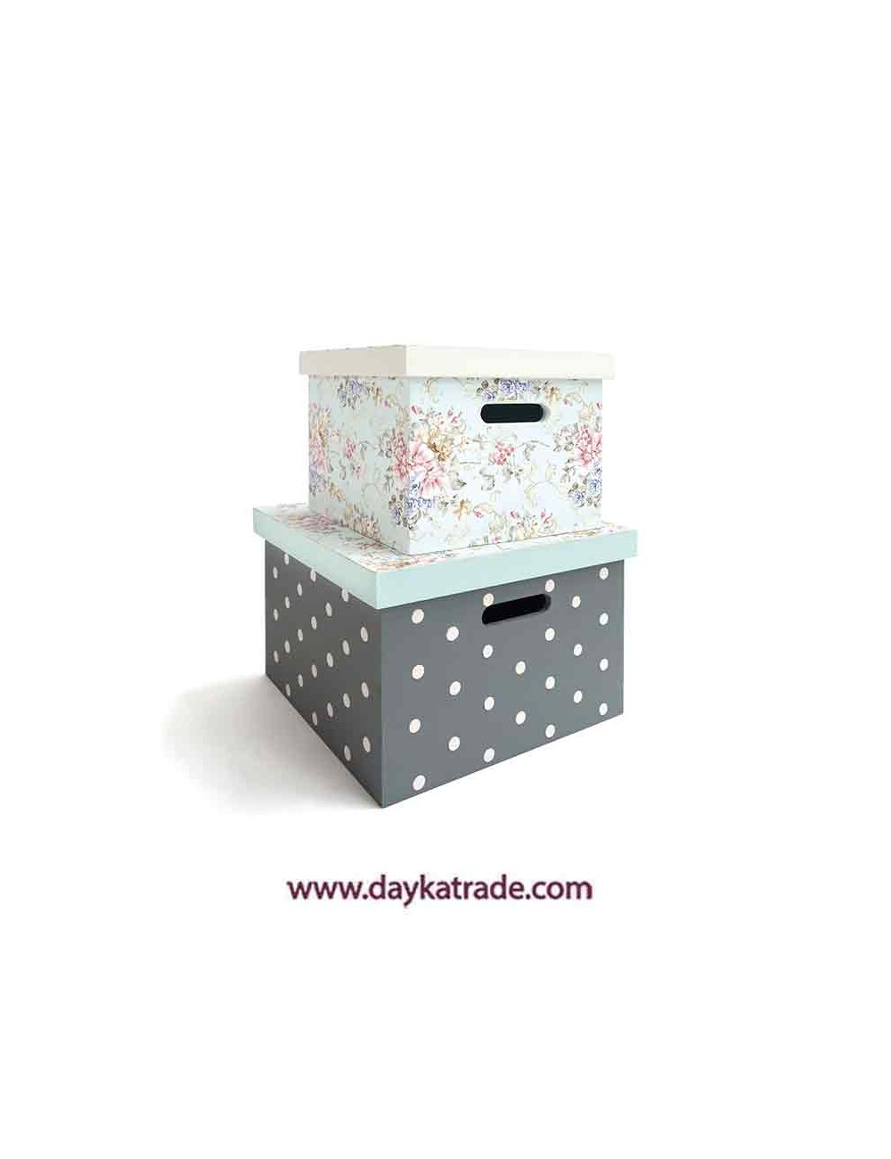 Set de cajas con asa