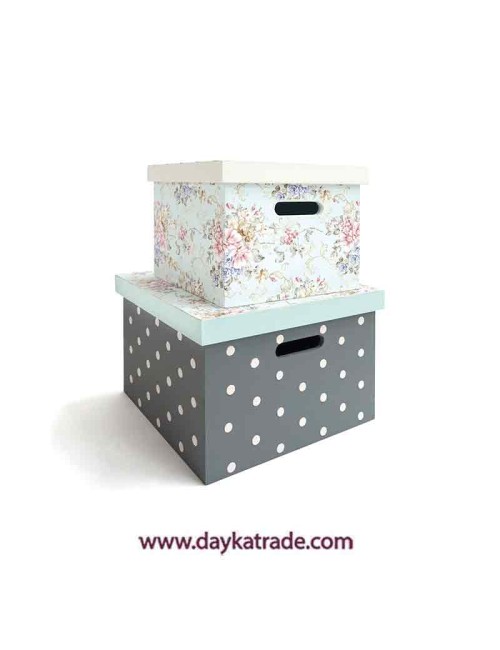 Set de cajas con asa