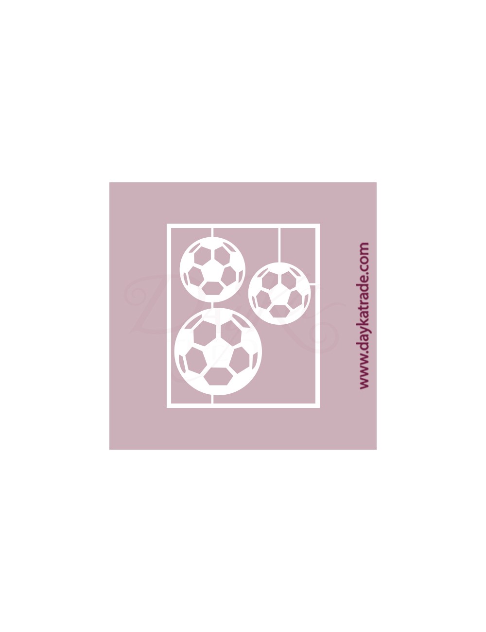 set de 3 balones de fútbol